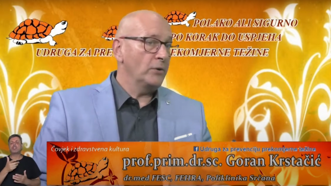 Jabuka TV - Ravnatelj Poliklinike izv. prof. prim. dr. sc. Goran Krstačić dr. med gost u emisiji 