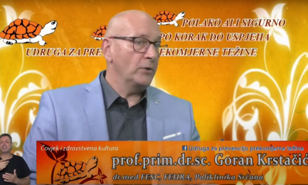 Jabuka TV - Ravnatelj Poliklinike izv. prof. prim. dr. sc. Goran Krstačić dr. med gost u emisiji 