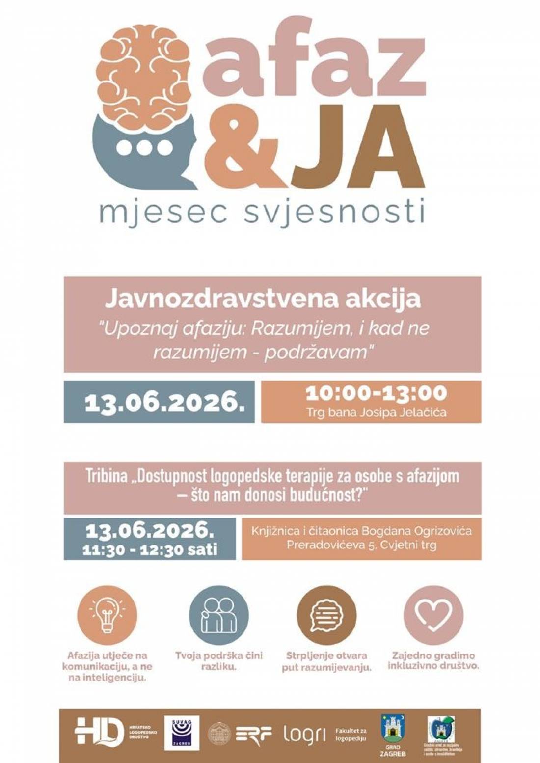Obilježavanje Mjeseca svjesnosti o afaziji