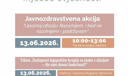 Obilježavanje Mjeseca svjesnosti o afaziji